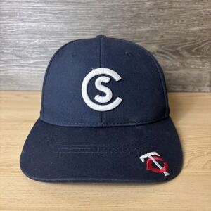 Minnesota Twins Hat Cap Snapback Blue Cole Swindell Night Adjustable